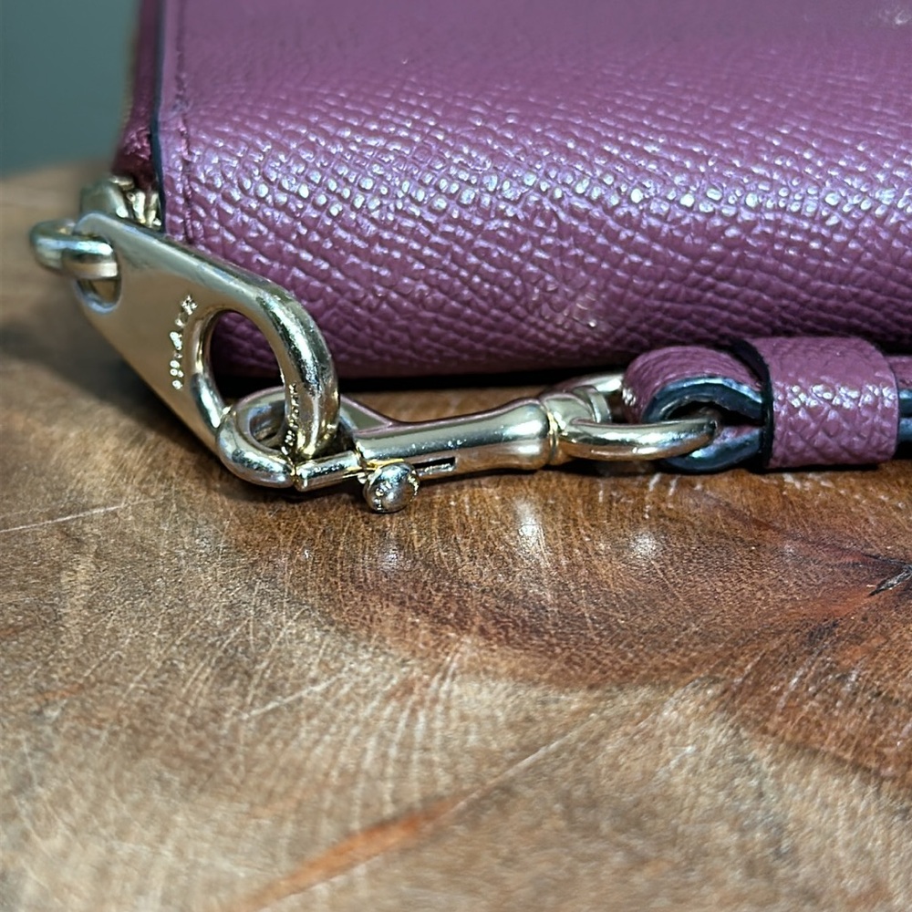 COACH Long Zip Around Wallet - Picture 8 of 16